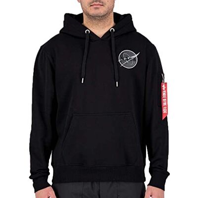 Alpha Dark Side Hoody Kapuzensweat für Herren Black/Reflective Alpha Dark Side Hoody Kapuzensweat für Herren Black/Reflective