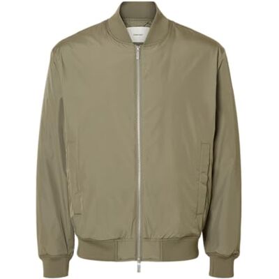 SELECTED MEN Herren Slhchris Bomber JKT #S, Vetiver, x_l SELECTED MEN Herren Slhchris Bomber JKT #S, Vetiver, x_l