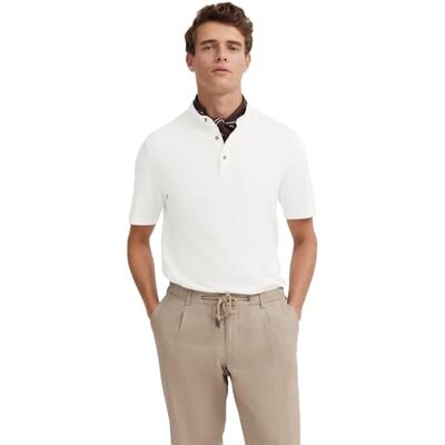 Bugatti Herren Poloshirt Stehkragen Kurzarm Modern Fit Bugatti Herren Poloshirt Stehkragen Kurzarm Modern Fit