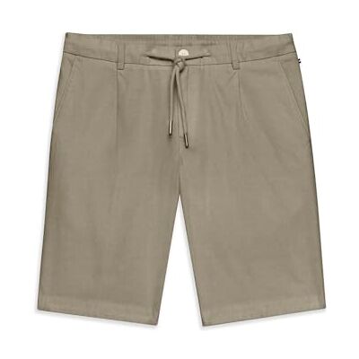 Bugatti Herren Shorts aus Baumwoll-Leinen-Mix mit Kordelzug Bugatti Herren Shorts aus Baumwoll-Leinen-Mix mit Kordelzug