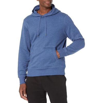 Amazon Herren Pullover-Sweatshirt Mit Kapuze, In Groß Und Schwer Erhältlich, Blau Heide, M Amazon Herren Pullover-Sweatshirt Mit Kapuze, In Groß Und Schwer Erhältlich, Blau Heide, M