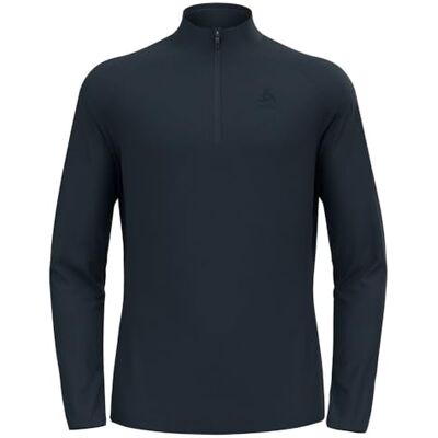 Odlo Fleecepullover Herren Essential Light I Midlayer mit Halbreißverschluss I Langarm Wandershirt Odlo Fleecepullover Herren Essential Light I Midlayer mit Halbreißverschluss I Langarm Wandershirt