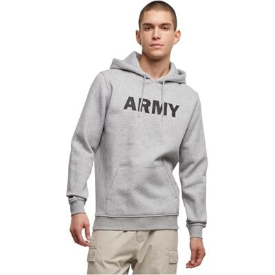 Brandit Army Hoody, Farbe: Grey Melan, Größe: L Brandit Army Hoody, Farbe: Grey Melan, Größe: L