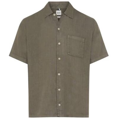 Brax Herren Style Luke U Pure Linen Garment Dye 1/2 Arm Hemd Brax Herren Style Luke U Pure Linen Garment Dye 1/2 Arm Hemd