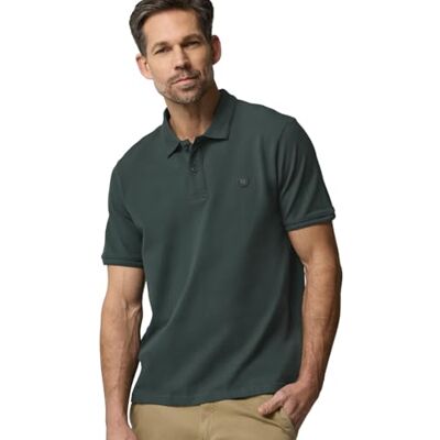 Street One MEN NOS Basic Comfort Polo sea Green L Street One MEN NOS Basic Comfort Polo sea Green L