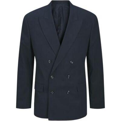 JACK & JONES Jprriviera Linen Db Relaxed Fit Blazer JACK & JONES Jprriviera Linen Db Relaxed Fit Blazer