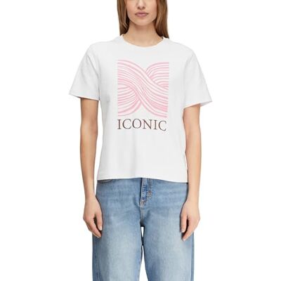 Comma T-Shirt mit Artwork Comma T-Shirt mit Artwork