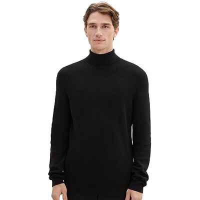 TOM TAILOR Herren Cosy Turtle-Neck Strick-Pullover TOM TAILOR Herren Cosy Turtle-Neck Strick-Pullover