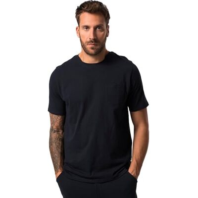 JP 1880 , Herren, Große Größen, T-Shirt, RH, slub, Brusttasche, 1/2 JP 1880 , Herren, Große Größen, T-Shirt, RH, slub, Brusttasche, 1/2