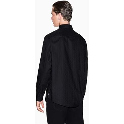 Armani Exchange A X Herren-Jogginghose aus Stretch-Baumwolle, gebrochenes Weiß, Cremeweiß, Small Armani Exchange A X Herren-Jogginghose aus Stretch-Baumwolle, gebrochenes Weiß, Cremeweiß, Small