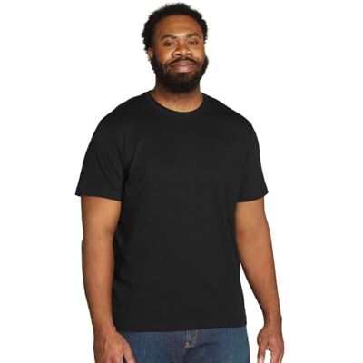 Eddie Bauer Herren T-Shirt Legend Wash 100% Baumwolle Kurzarm Classic, Schwarz, Mittel Eddie Bauer Herren T-Shirt Legend Wash 100% Baumwolle Kurzarm Classic, Schwarz, Mittel