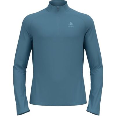 Odlo Fleecepullover Herren Essential Light I Midlayer mit Halbreißverschluss I Langarm Wandershirt Odlo Fleecepullover Herren Essential Light I Midlayer mit Halbreißverschluss I Langarm Wandershirt