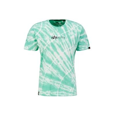 Alpha Tie Dye T T-Shirt für Herren Atomic Green Alpha Tie Dye T T-Shirt für Herren Atomic Green