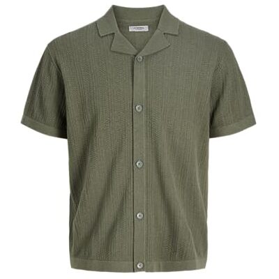 JJ REBEL Jrebstance Knit Resort Shirt Ss JJ REBEL Jrebstance Knit Resort Shirt Ss