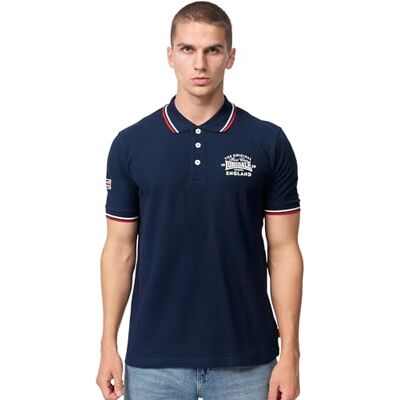 Lonsdale Herren Poloshirt Normale Passform Moyne Lonsdale Herren Poloshirt Normale Passform Moyne