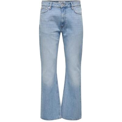 Only & Sons Herren Onsgibb Bootcut Lb 7818 Azg DNM, Light Blue Denim, 31 W/30 L Only & Sons Herren Onsgibb Bootcut Lb 7818 Azg DNM, Light Blue Denim, 31 W/30 L