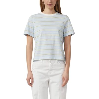 S. Oliver Verkürztes Jersey-T-Shirt mit Streifen S. Oliver Verkürztes Jersey-T-Shirt mit Streifen