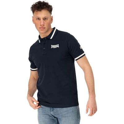 Lonsdale Herren Herren Poloshirt Schmale Passform Causton Poloshirt (1er Pack) Lonsdale Herren Herren Poloshirt Schmale Passform Causton Poloshirt (1er Pack)
