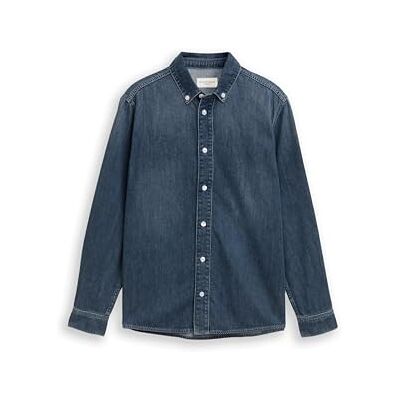 TOM TAILOR Basic Jeanshemd TOM TAILOR Basic Jeanshemd