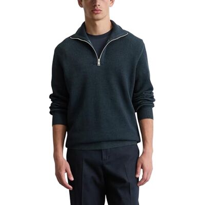 Marc O' Polo Marc OߴPolo Herren Wendeweste mit Stehkragen wasserabweisend, Blau (Dark Navy), S Marc O' Polo Marc OߴPolo Herren Wendeweste mit Stehkragen wasserabweisend, Blau (Dark Navy), S