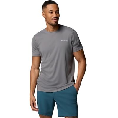 Columbia Herren Zero Rules Light Kurzärmeliges technisches T-Shirt mit Rundhalsausschnitt (1er-Pack) Columbia Herren Zero Rules Light Kurzärmeliges technisches T-Shirt mit Rundhalsausschnitt (1er-Pack)