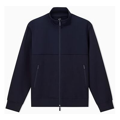 Armani Exchange Men's Essential, Long Sleeve, Contrast top Sweatshirt, Blue, L Armani Exchange Men's Essential, Long Sleeve, Contrast top Sweatshirt, Blue, L