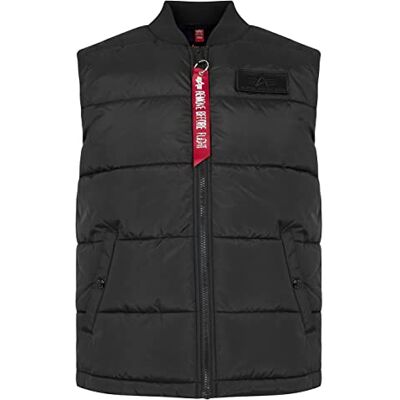 Alpha Puffer Vest LW Weste für Herren Black Alpha Puffer Vest LW Weste für Herren Black