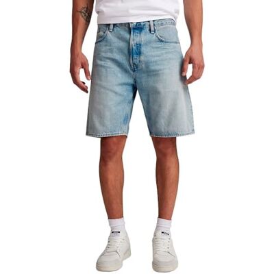 G-STAR RAW Herren Dakota Denim Shorts Raw Edge, Blau (Sun Faded fogbow D24411-D436-G671), 29 G-STAR RAW Herren Dakota Denim Shorts Raw Edge, Blau (Sun Faded fogbow D24411-D436-G671), 29