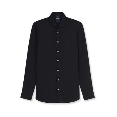 OLYMP Herren Oberhemd Langarm Level Five, Comfort Fit, 100% Baumwolle & New Kent Kragen Pflegeleichtes Hemd Herren OLYMP Herren Oberhemd Langarm Level Five, Comfort Fit, 100% Baumwolle & New Kent Kragen Pflegeleichtes Hemd Herren