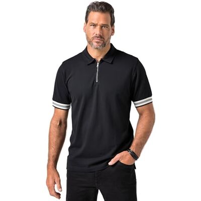 JP 1880 Herren große Größen Übergrößen Menswear L-8XL JP1880 Poloshirt FLEXNAMIC, Halbarm, Zipper, bis 8 XL JP 1880 Herren große Größen Übergrößen Menswear L-8XL JP1880 Poloshirt FLEXNAMIC, Halbarm, Zipper, bis 8 XL