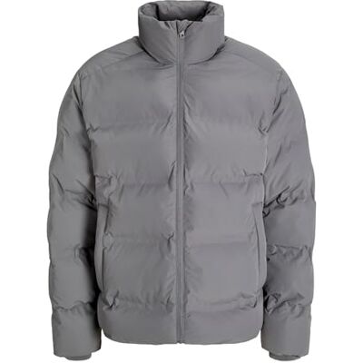 JACK & JONES Herren Jjesoho Puffer Collar Sn, Castlerock, s JACK & JONES Herren Jjesoho Puffer Collar Sn, Castlerock, s
