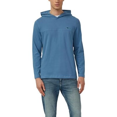 S. Oliver Kapuzen-Longsleeve aus Heavy Jersey mit Logo-Detail S. Oliver Kapuzen-Longsleeve aus Heavy Jersey mit Logo-Detail