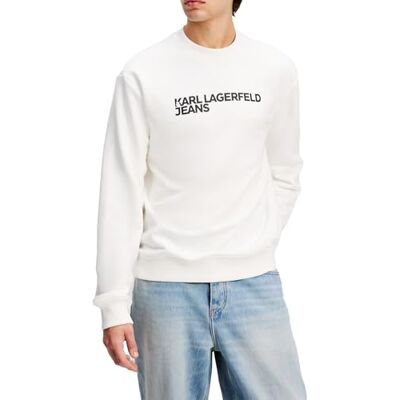 KARL LAGERFELD JEANS Herren Regular Essential Logo Sweatshirt KARL LAGERFELD JEANS Herren Regular Essential Logo Sweatshirt
