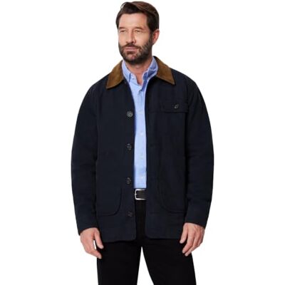Amazon Herren Barn Jacket aus Baumwolldrillich, Schwarz, XL Amazon Herren Barn Jacket aus Baumwolldrillich, Schwarz, XL