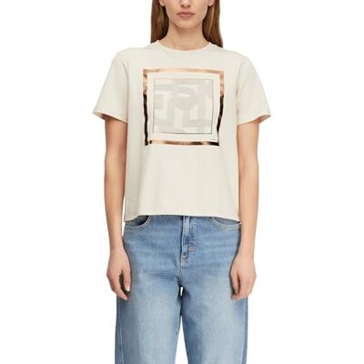 Comma T-Shirt mit Artwork Comma T-Shirt mit Artwork