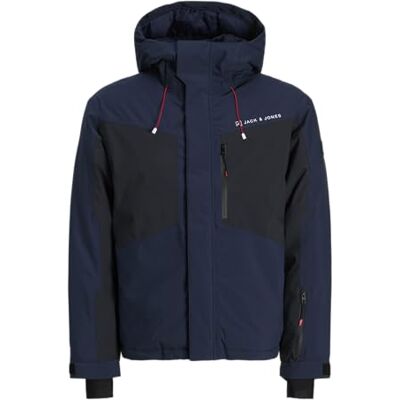 JACK & JONES Herren Jjalpes Ski Jacket Aw25, Navy Blazer, x_l JACK & JONES Herren Jjalpes Ski Jacket Aw25, Navy Blazer, x_l