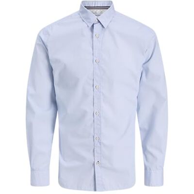 JACK & JONES Jjmatheo Print Detail Shirt L/S Ln JACK & JONES Jjmatheo Print Detail Shirt L/S Ln