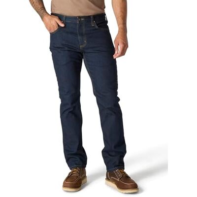 Carhartt , Herren, Rugged Flex® Jeans mit 5 Taschen, gerader Passform und schmal zulaufendem Bein, Erie, W30/L32 Carhartt , Herren, Rugged Flex® Jeans mit 5 Taschen, gerader Passform und schmal zulaufendem Bein, Erie, W30/L32