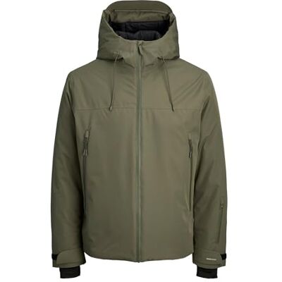 JACK & JONES Herren Jcofusion Technical Jacket Sn, Grape Leaf, l JACK & JONES Herren Jcofusion Technical Jacket Sn, Grape Leaf, l