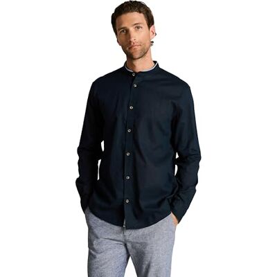 TOM TAILOR Baumwollhemd mit Leinen TOM TAILOR Baumwollhemd mit Leinen