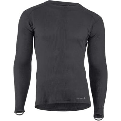 Carhartt MBL113 Base Force® mittelschweres Unterhemd für Herren, klassischer Rundhalsausschnitt, Schatten, Klein Carhartt MBL113 Base Force® mittelschweres Unterhemd für Herren, klassischer Rundhalsausschnitt, Schatten, Klein