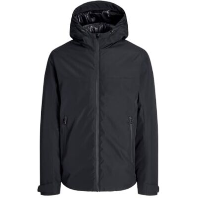 JACK & JONES Herren Jjebrandon Transitional Jacket Noos, Black, l JACK & JONES Herren Jjebrandon Transitional Jacket Noos, Black, l