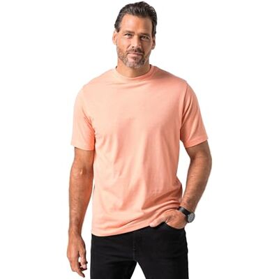 JP 1880 Herren große Größen Übergrößen Menswear L-8XL T-Shirt, Halbarm, Melange-Jersey dunkle Aprikose 4XL 845080660-4XL JP 1880 Herren große Größen Übergrößen Menswear L-8XL T-Shirt, Halbarm, Melange-Jersey dunkle Aprikose 4XL 845080660-4XL