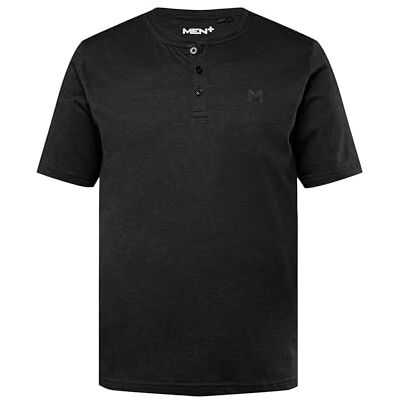 Men Plus Herren große Größen Übergrößen Menswear L-8XL Men+ Henley, Basic, Halbarm, Rundhals, bis 8 XL schwarz 4XL 836365100-4XL Men Plus Herren große Größen Übergrößen Menswear L-8XL Men+ Henley, Basic, Halbarm, Rundhals, bis 8 XL schwarz 4XL 836365100-4XL
