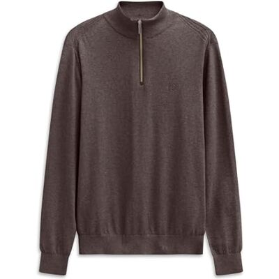 Bugatti Herren Pullover Troyer Stehkragen Kaschmir-Anteil Regular Fit Bugatti Herren Pullover Troyer Stehkragen Kaschmir-Anteil Regular Fit