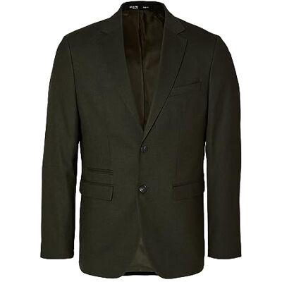 SELECTED HOMME Male Blazer Gewebter Wollgemisch SELECTED HOMME Male Blazer Gewebter Wollgemisch