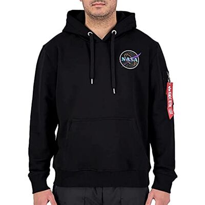Alpha Dark Side Hoody Kapuzensweat für Herren Black/Neon Purple Alpha Dark Side Hoody Kapuzensweat für Herren Black/Neon Purple