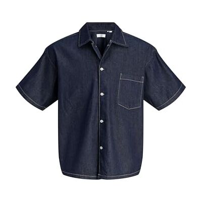 JACK & JONES Jjorgaustin Denim Shirt Ss Sn JACK & JONES Jjorgaustin Denim Shirt Ss Sn