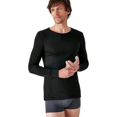 Damart Herren Tee Shirt Manches Longues Thermounterwäsche Oberteile, Schwarz (Noir 54119-17010-), Small Damart Herren Tee Shirt Manches Longues Thermounterwäsche Oberteile, Schwarz (Noir 54119-17010-), Small