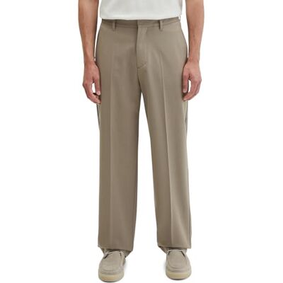 Marc O' Polo Marc OߴPolo DFB Travel Collection Herren Anzughose mit Wollanteil Loose Fit, Braun (Frozen Taupe), W33/L36 Marc O' Polo Marc OߴPolo DFB Travel Collection Herren Anzughose mit Wollanteil Loose Fit, Braun (Frozen Taupe), W33/L36